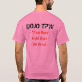 T shirt Dojo TPW (Achterkant)