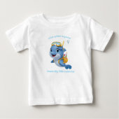 T-shirt dolfijn, Little Splash Explorer (Voorkant)
