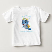 T-shirt dolfijn, Little Splash Explorer