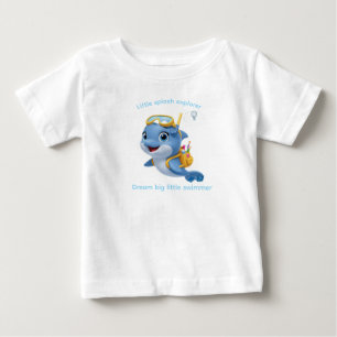 T-shirt dolfijn, Little Splash Explorer