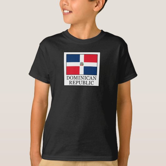 T-shirt Dominicaanse Republiek (Voorkant)