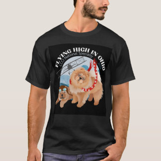 T-SHIRT - DONKER MET LOGO