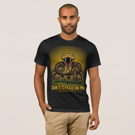 T-Shirt 'Don't Tread On Me' (Voorkant volledig)