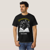 T-shirt "Doorzettingsvermogen betekent succes" Bew (Voorkant volledig)
