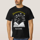 T-shirt "Doorzettingsvermogen betekent succes" Bew (Voorkant)