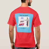 T Shirt Dr Great Art Flaming Brush (Achterkant)