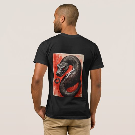 T-SHIRT _Dragan Design mode show (Achterkant volledig)