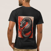 T-SHIRT _Dragan Design mode show (Achterkant)