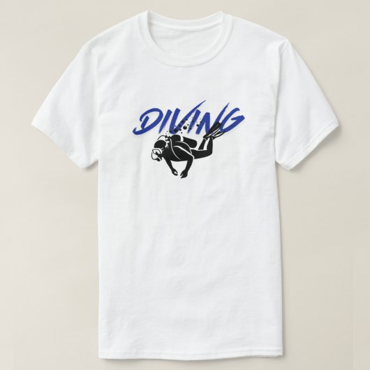 T-Shirt duiken (Design voorkant)