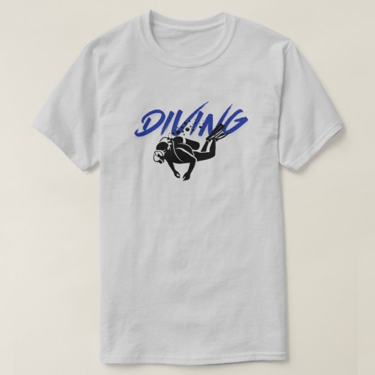 T-Shirt duiken (Design voorkant)