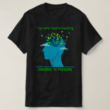 T-shirt 'Duurzaamheid omarmen'