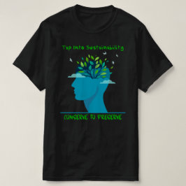 T-shirt 'Duurzaamheid omarmen'