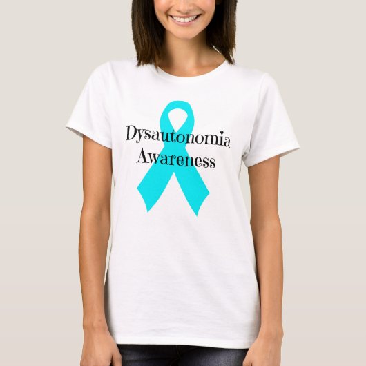 t-shirt "Dysautonomia Awareness" (Voorkant)