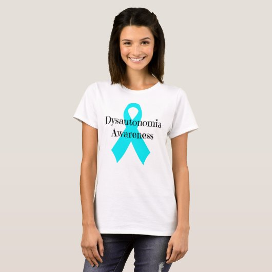 t-shirt "Dysautonomia Awareness" (Voorkant volledig)
