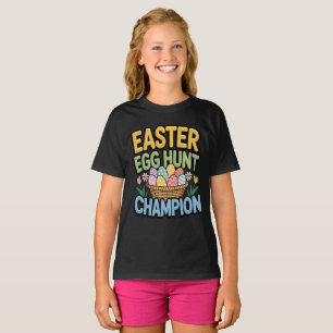 T-shirt 'Easter Egg Hunt Champion'