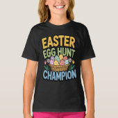 T-shirt 'Easter Egg Hunt Champion' (Voorkant)
