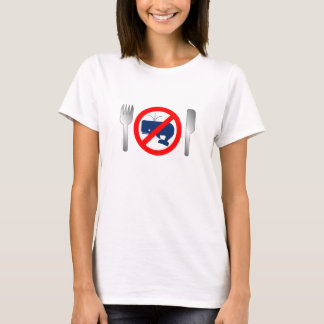 T-shirt "EAT NO WHALE"