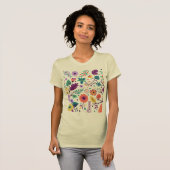 T-Shirt echtgenote Floralis crème (Voorkant volledig)