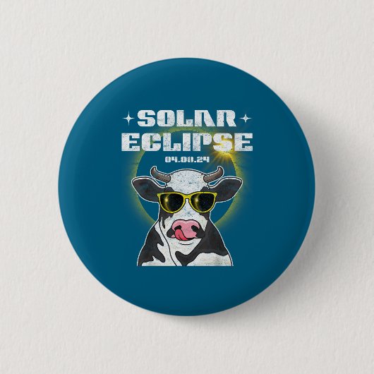 T-shirt Eclipse Amerika Totaliteit Totale Zonsverd Ronde Button 5,7 Cm (Voorkant)
