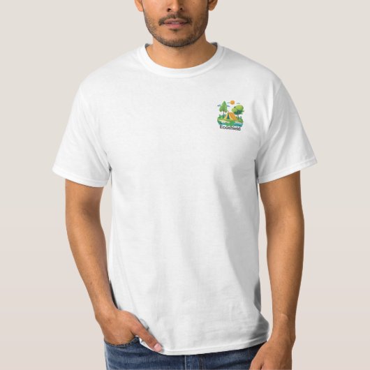 T-shirt Eco Shield CamAngus (Voorkant)