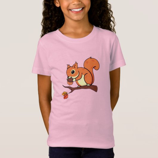 T-shirt eekhoorn (Voorkant)