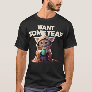 t-shirt een AI-kat geïnspireerd door een meisje ui