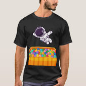 T-shirt: een kosmische sprong in het plezier t-shirt (Voorkant)