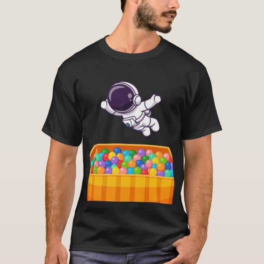 T-shirt: een kosmische sprong in het plezier t-shirt (Voorkant)