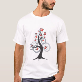 T-Shirt, een liefdesharsfantasieboom T-shirt