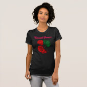 T-shirt eeuwige bloem  (Voorkant volledig)