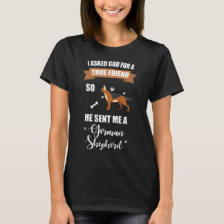 T-shirt eigenaar van Shepherd Puppy Dog