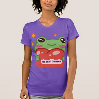 T-shirt 'Eiland in het hart'