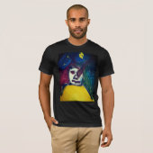 T-shirt 'Einde van de weg' (Voorkant volledig)