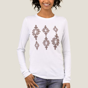 T-shirt Elegante Habesha Geometrische Kunst T-shir