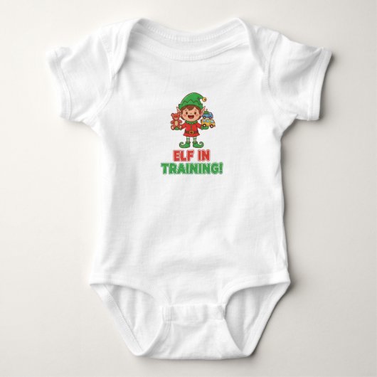 T-shirt elf in opleiding (Voorkant)