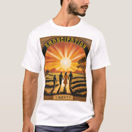 T-shirt "Emancipation Sunrise" – Celebrate Freedom