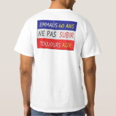 T-shirt EMMAÜS 3D (Achterkant)
