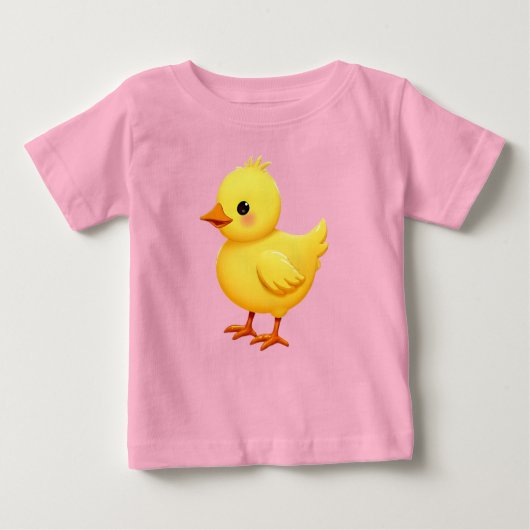 T-shirt en jersey fin pour bébés (Voorkant)