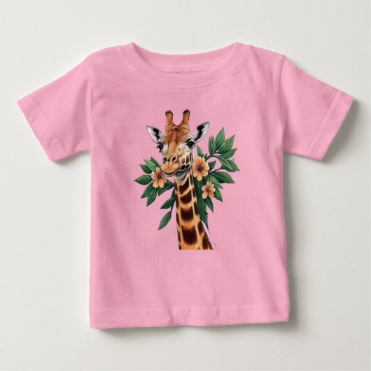 T-shirt en jersey fin pour bébés (Voorkant)