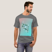 T-shirt en mannen T-shirt (Voorkant volledig)