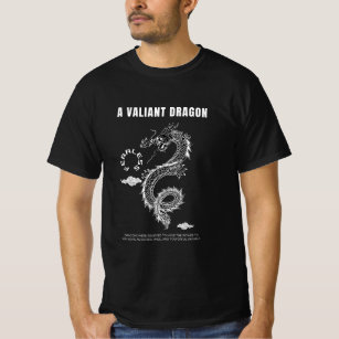 T-shirt en stevige dragonW(B)