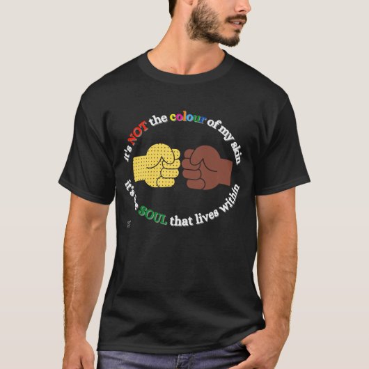 T-shirt "END RACISM" (Voorkant)