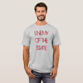 T-shirt "Enemy of the State" (Voorkant volledig)