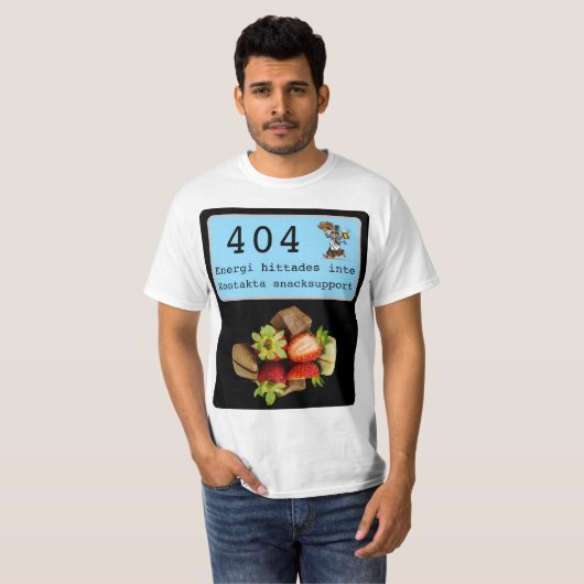 T-shirt — Energi 404 (Voorkant volledig)