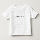 T-shirt enfant personnalisé  (Voorkant)