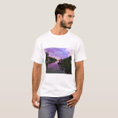 T-Shirt - Erie Canal at Sunset (Voorkant volledig)