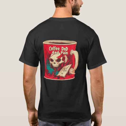 T-shirt Erzadon Roll For Pain (Achterkant)