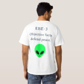 T-shirt — ET for peace (Achterkant volledig)