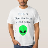 T-shirt — ET for peace (Voorkant)