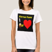 T-Shirt Eternal Flame of Love (Voorkant)